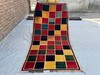 Vintage Moroccan Hand-Knotted Rug | 3'7" x 6'9" Soft, Rare Geometric Pattern Rug gallery