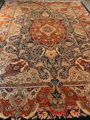 Vintage Kashmar Rug