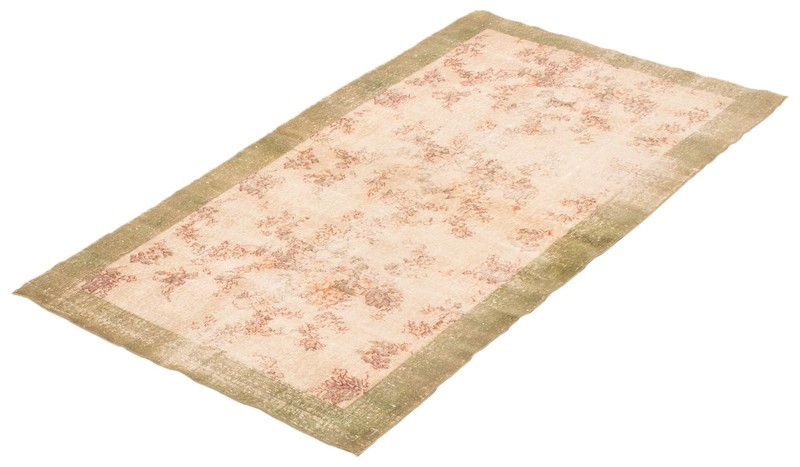 Vintage Traditional Hand-Knotted Area Rug 3'10" x 6'9" Oriental Wool Carpet gallery