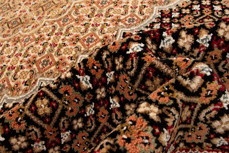 Vintage Traditional Hand-Knotted Area Rug 8'2" x 8'2" Oriental Wool Carpet gallery