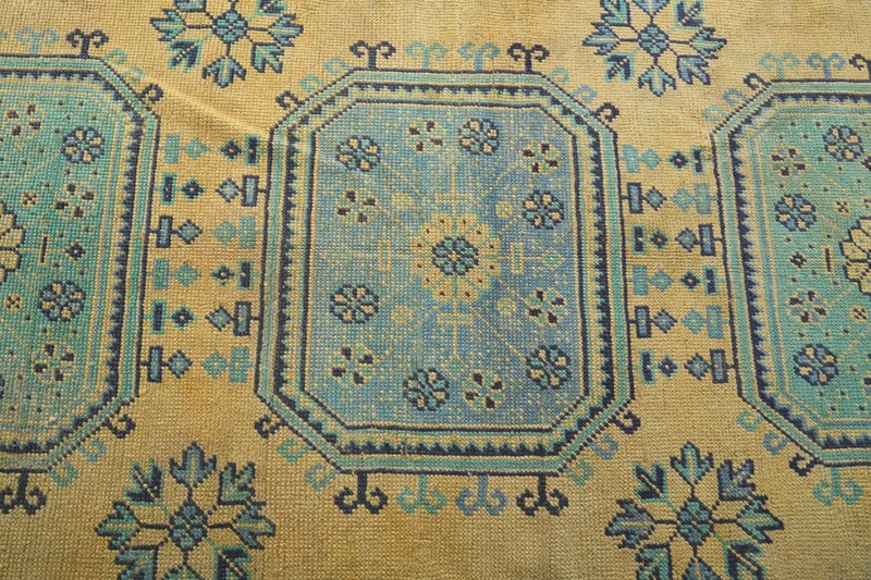 Turkish Rug Runner Hand-Knotted Carpet Vintage Runner Oushak Rug 3x12 ft,691 gallery