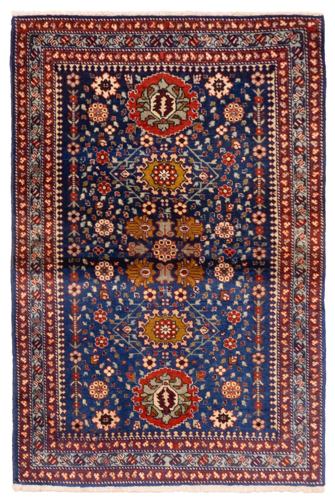 Traditional Vintage Hand-Knotted Area Rug 2'9" x 4'3" Oriental Wool Carpet gallery