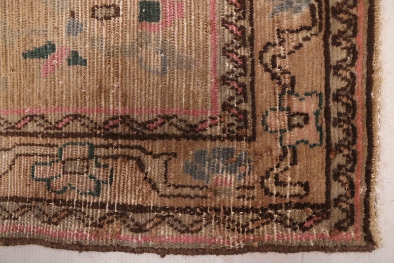 Traditional Vintage Hand-Knotted Area Rug 3'10" x 9'6" Oriental Wool Carpet gallery