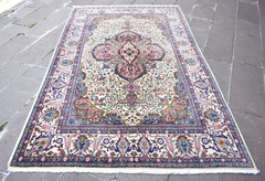 Vintage Turkish Rug 64” x 102” Hand-knotted Rug Home Decor Rug Living Room Rug