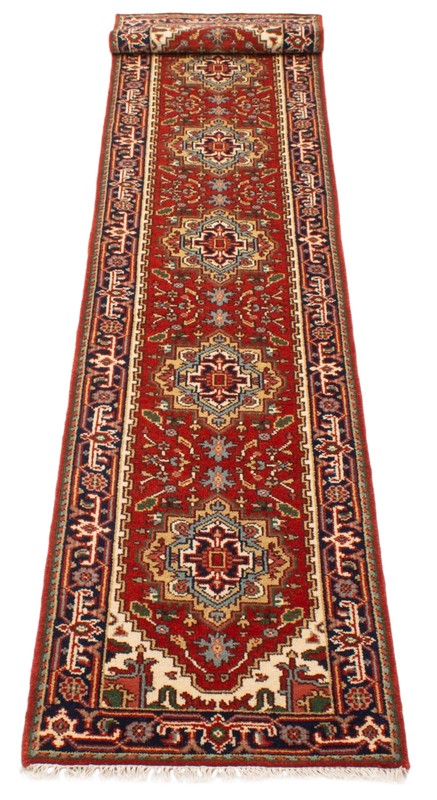 2'6" x 20'0" Vintage Hand-knotted Runner Rug Traditional Oriental Wool Carpet gallery