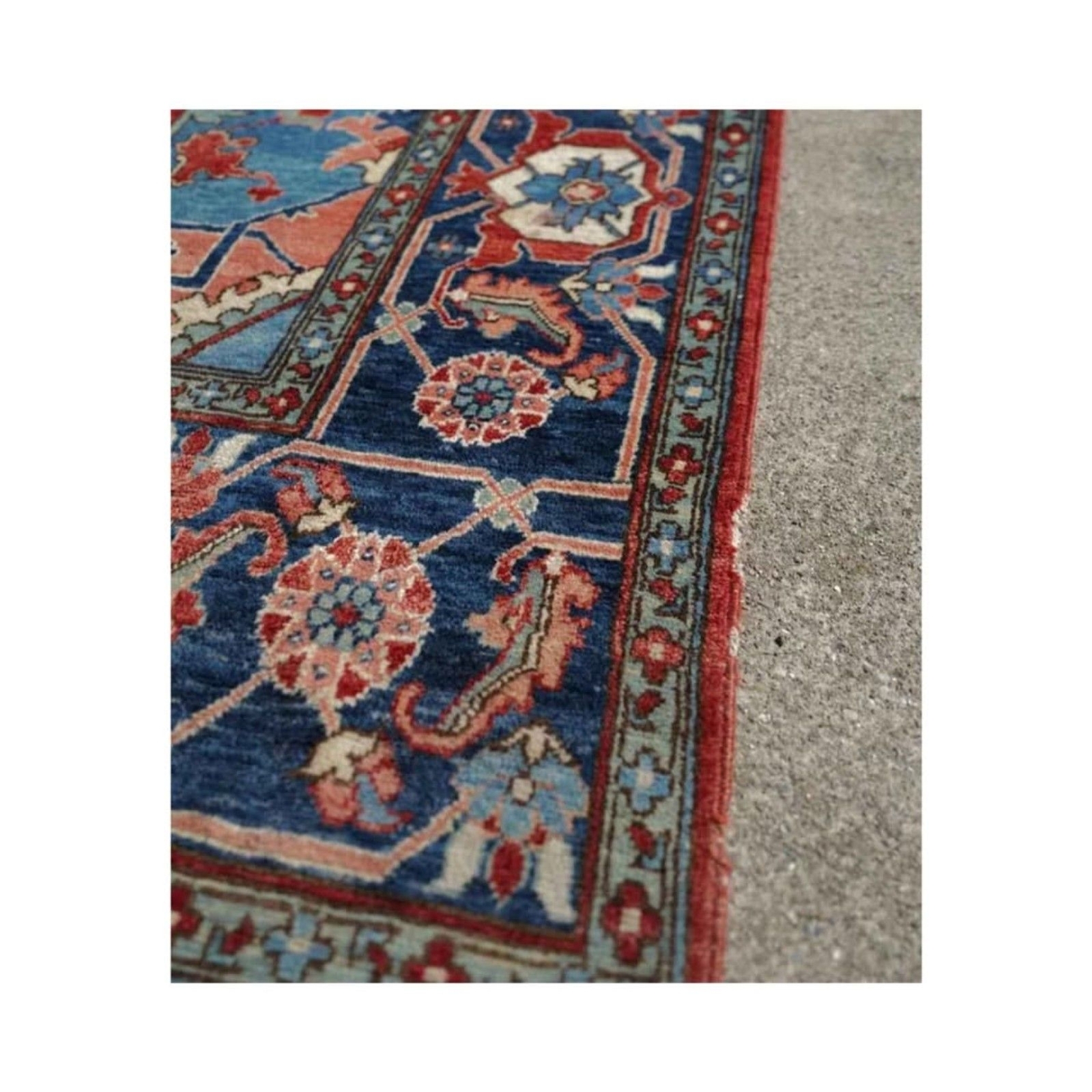 9'9 x 12'10 Vintage Wool Herizz Rug (HANDKNOTTED) gallery