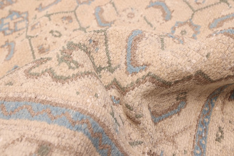 Vintage Hand-knotted Runner Rug 3'2" x 9'10" Traditional Oriental Wool Carpet gallery