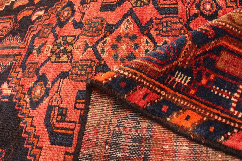Vintage Hand-Knotted Area Rug 3'11" x 6'5" Traditional Wool Carpet gallery