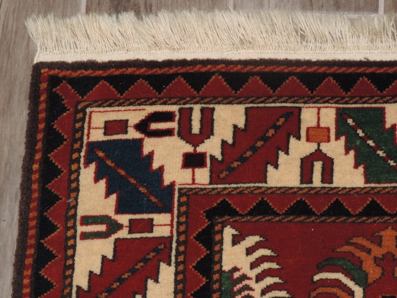 3x5ft. Handmade Azerbaijan Caucasian Wool Rug gallery
