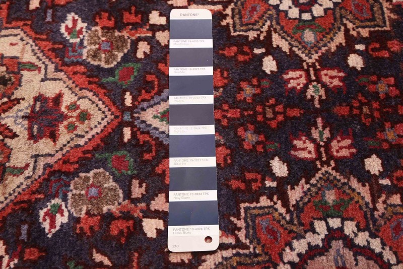 Vintage Hand-knotted Runner Rug 3'2" x 9'8" Traditional Oriental Wool Carpet gallery