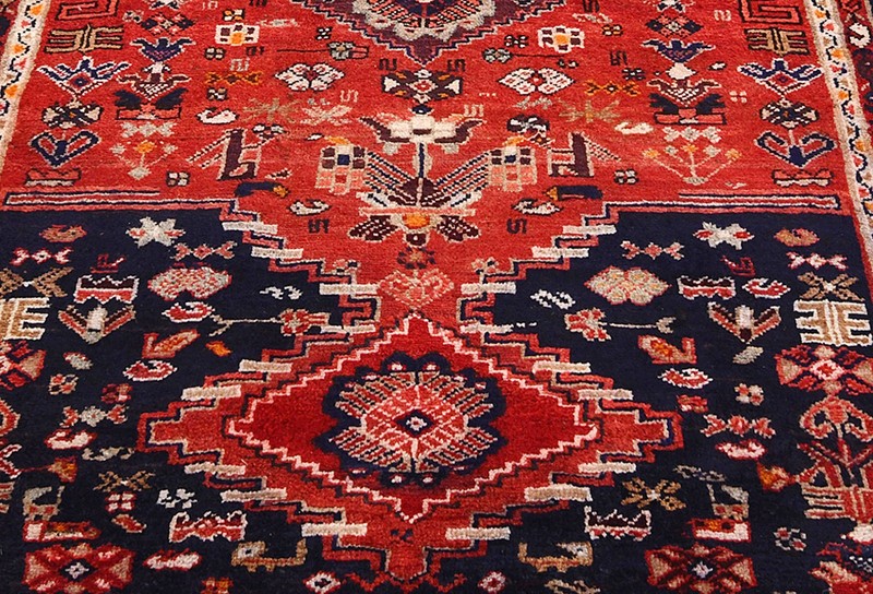 Muted Red Tribal Floral Design Oriental Rug Carpet Kitchen Hallway Decor 4X10 ft gallery