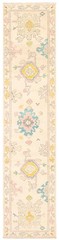 Vintage Hand-knotted Runner Rug 2’6″ x 12’1″ Traditional Oriental Wool Carpet