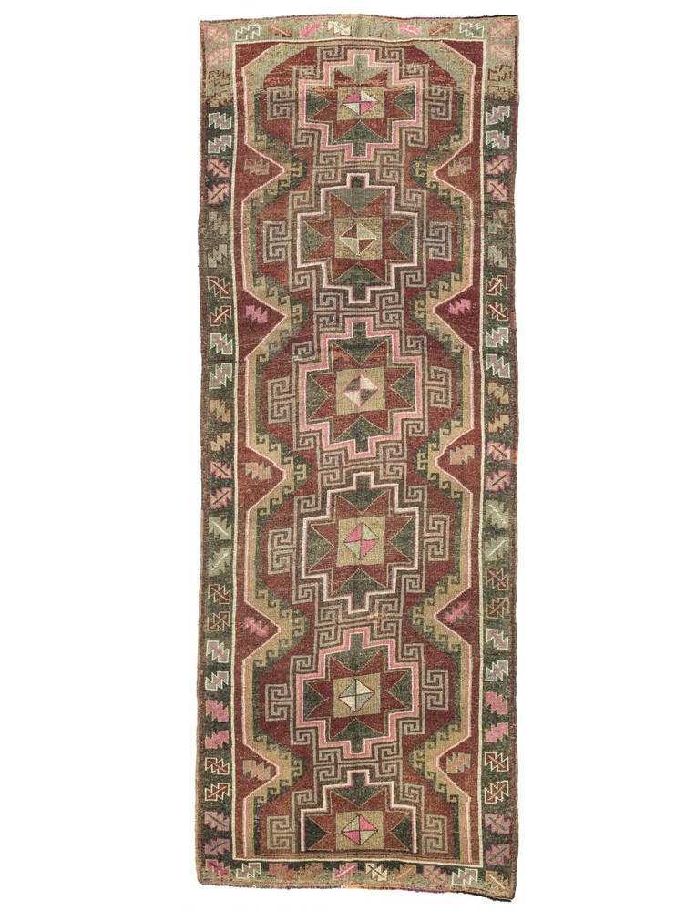 Extra Large and Long Vintage Oushak Runner 5.9x15 ft Hand-Knotted Turkish Carpet