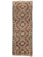 Extra Large and Long Vintage Oushak Runner 5.9×15 ft Hand-Knotted Turkish Carpet