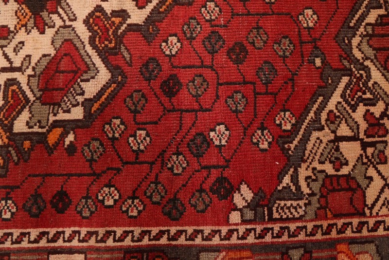 Vintage Oriental Hand-Knotted Carpet 4'6" x 6'9" Traditional Wool Area Rug gallery