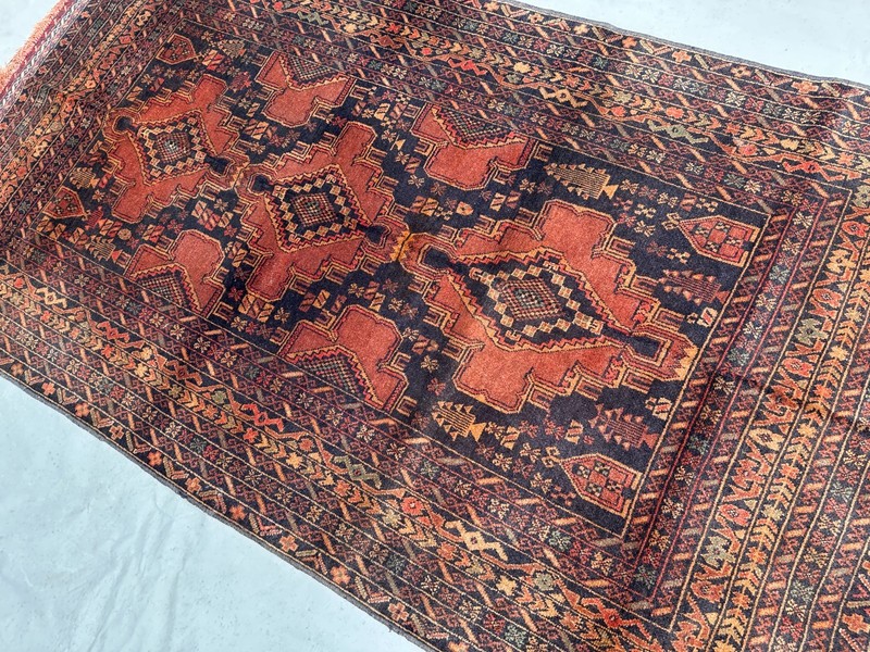 Vintage Gorgeous Afghan Turkoman North Side Of Afghanistan Natural Vegetable Dye gallery