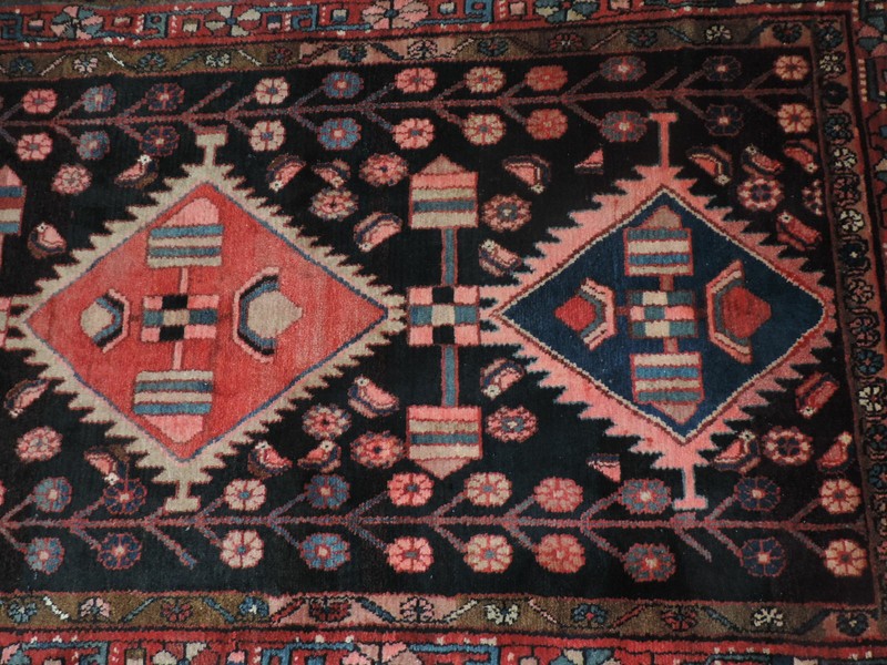 4x13ft. Semi Antique Malayer Wool Runner gallery