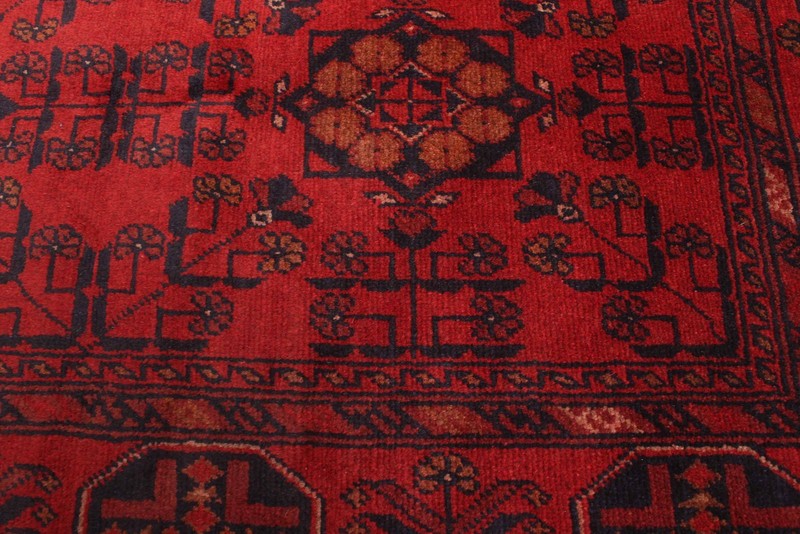 Traditional Vintage Hand-Knotted Oriental Carpet 4'3" x 6'5" Wool Area Rug gallery