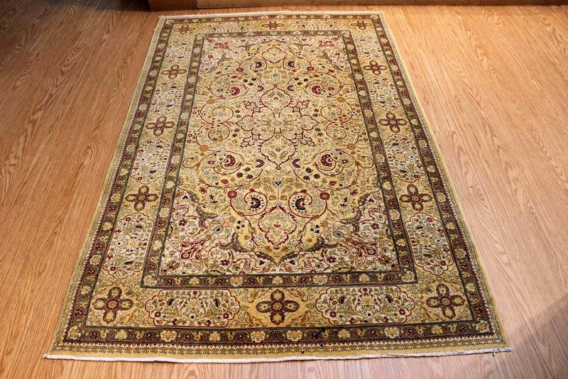 5'x7' TABRIS DESIGN Rug Floral TREE OF LIFE Floral Design FINELY WOVEN knotted gallery
