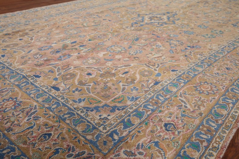 Handmade Floral Area Rug 6x10 Wool Hand-knotted Classic Home Decor Carpet gallery