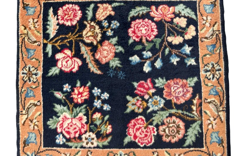 1.8x1.9 ft Traditional Vintage Caucasian Hand Knotted Wool Small Area Rug gallery