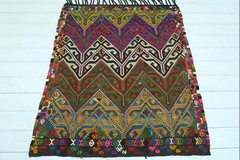 Vintage Turkish Kilim, Bedroom Rugs, Handmade Boho Carpet Teppiche Kelim 45″x52″