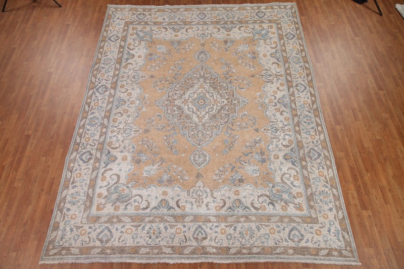 Vintage Medallion Traditional Area Rug 10x12 Wool Hand-knotted Living Room Rug gallery