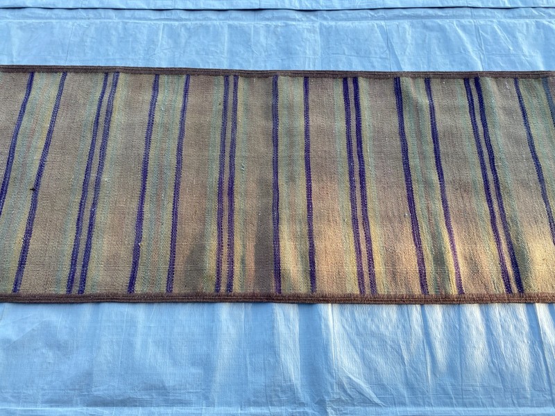 2x10 ft Oriental Afghan Geometric Kilim Handwoven Antique Runner Entryway Rug gallery
