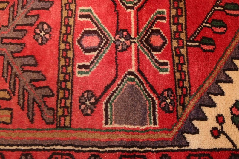 Vintage 5'5" x 6'7" Traditional Hand Knotted Vegetable Dye Wool Area Rug gallery
