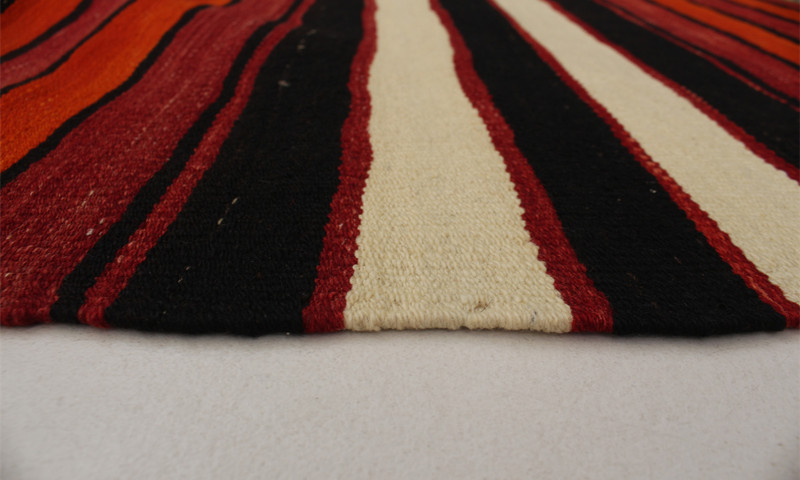 Vintage Hand Woven Area Rug 5'7" x 11'3" Traditional Wool Oriental Carpet gallery