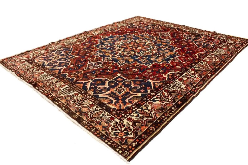 Handmade Vintage Oriental Rug Floral Style Farmhouse Living Room Carpet 10X12 ft gallery