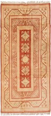 Traditional Vintage Hand-Knotted Area Rug 4’4″ x 9’10” Oriental Wool Carpet