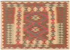 Vintage Hand Woven Area Rug 3'2" x 3'8" Traditional Wool Oriental Carpet gallery