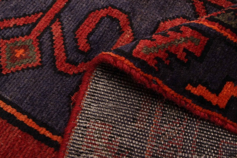 Vintage 3'9" x 6'4" Traditional Hand Knotted Vegetable Dye Wool Area Rug gallery