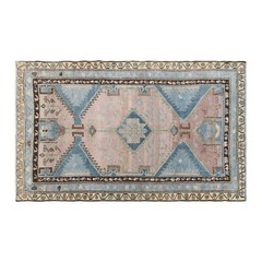 Turkish Rug, Vintage Rug, 4’6 x 6’4 feet, Oushak Rug, Antique Rug, Oriental Rug