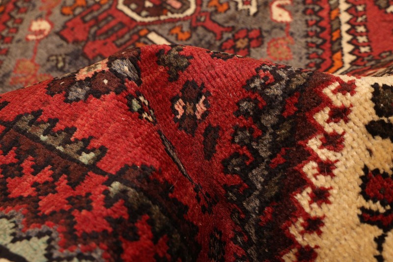 3'1" x 9'10" Vintage Hand-knotted Runner Rug Traditional Oriental Wool Carpet gallery