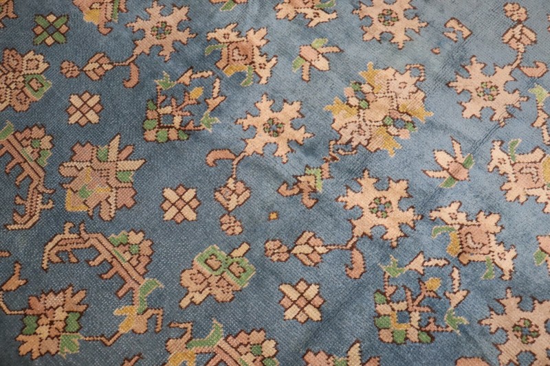 Antique Gorgeous Turkish Oushak Ushak Rug Size 11'2''x16'1'' gallery