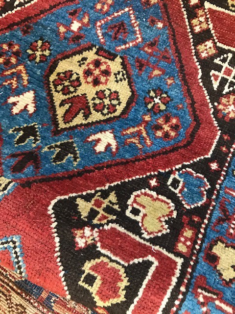 Antique Caucasian Runner 3'6" × 13'8"c-1900's #16738 gallery