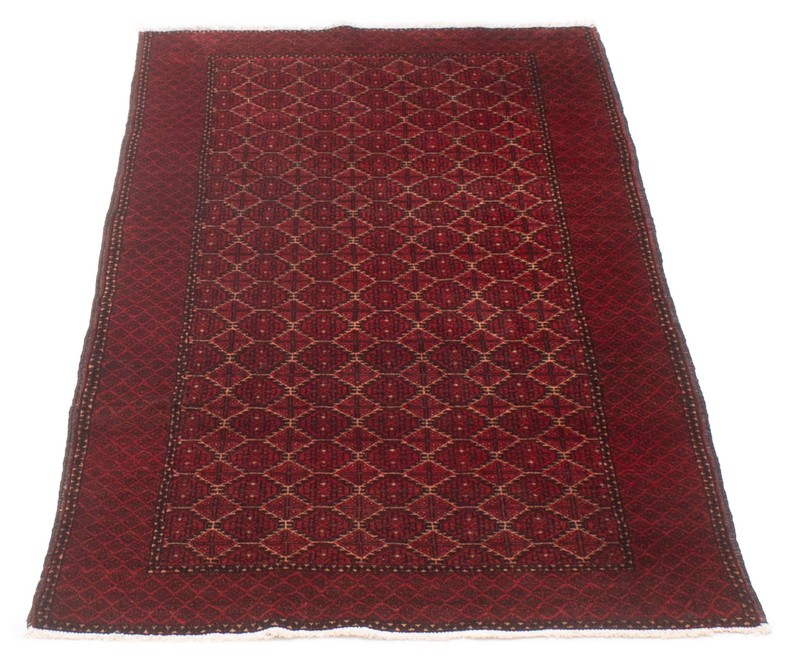 Vintage Oriental Hand-Knotted Carpet 3'3" x 6'3" Traditional Wool Area Rug gallery