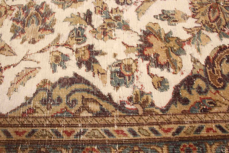 Vintage Traditional Hand-Knotted Area Rug 7'9" x 11'4" Oriental Wool Carpet gallery