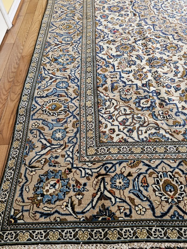 7.8 x 11.2 VINTAGE FINE USHAK RUG CAUCASIAN ANTIQUE SERAPI HERIZ KAZAK gallery