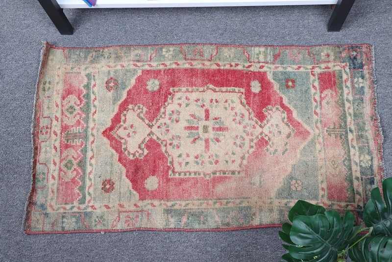 Home Decor Rugs, Vintage Rug, Turkish Rug, 1.5x2.7 ft Small Rug, Anatolian Rug gallery