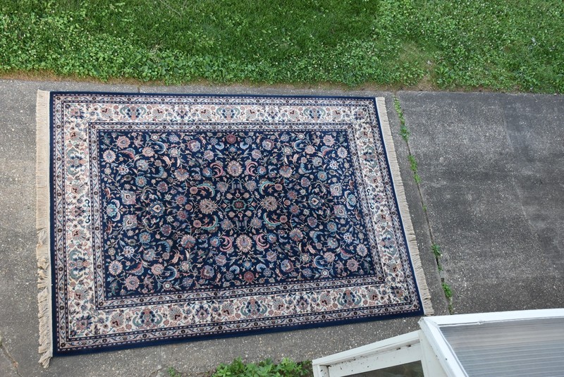 Karastan Rug 700 Series 747 Indigo Tabbriz 8.8x12 Very Nice # IND8812 gallery