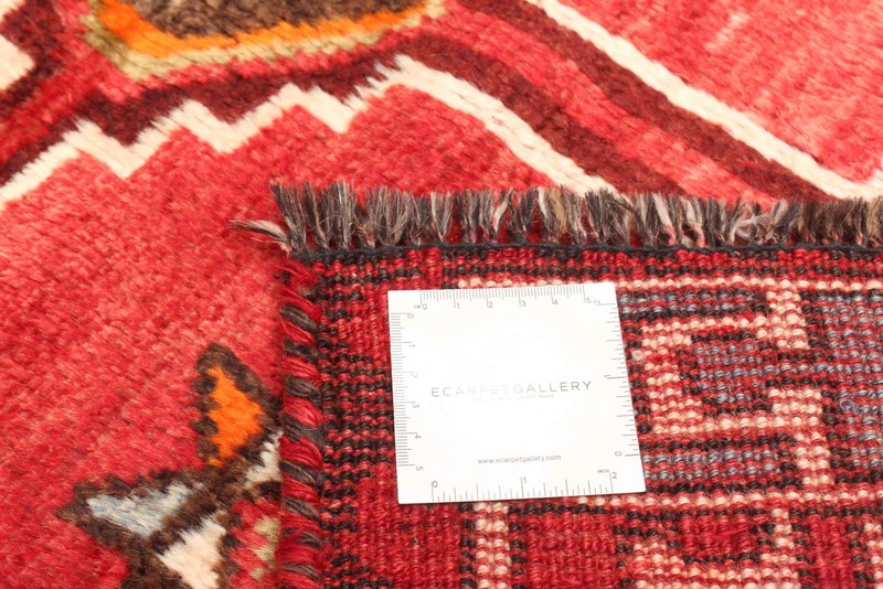 Vintage 4'11" x 8'10" Traditional Hand Knotted Vegetable Dye Wool Area Rug gallery