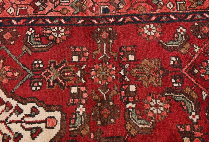 Handmade Vintage Oriental Runner Rug Tribal Design Hallway Carpet 3'6X9'7 ft gallery
