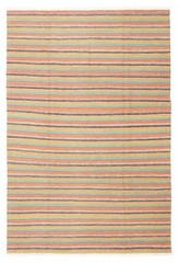 Vintage Hand Woven Area Rug 5’7″ x 8’0″ Traditional Wool Oriental Carpet
