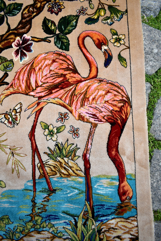 Silk Bamboo Rug 100 % Bamboo Silk Rug 2 x 3 ft Home Decor Rug Bamboo Wall Rug gallery