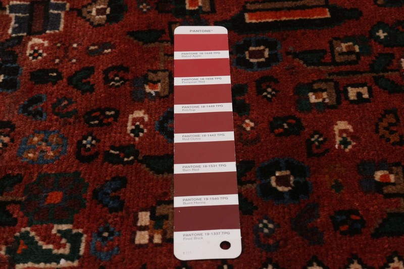 Vintage Hand-knotted Runner Rug 3'8" x 9'6" Traditional Oriental Wool Carpet gallery