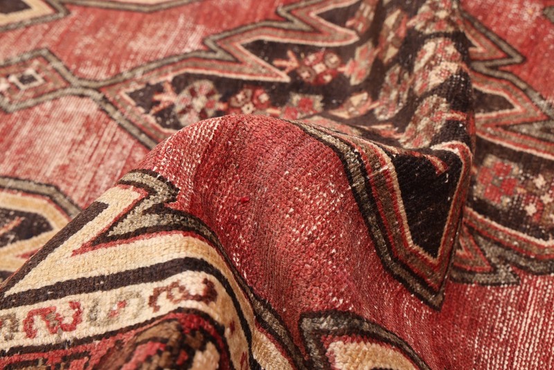 Vintage Hand-Knotted Carpet 4'2" x 6'2" Traditional Oriental Wool Area Rug gallery