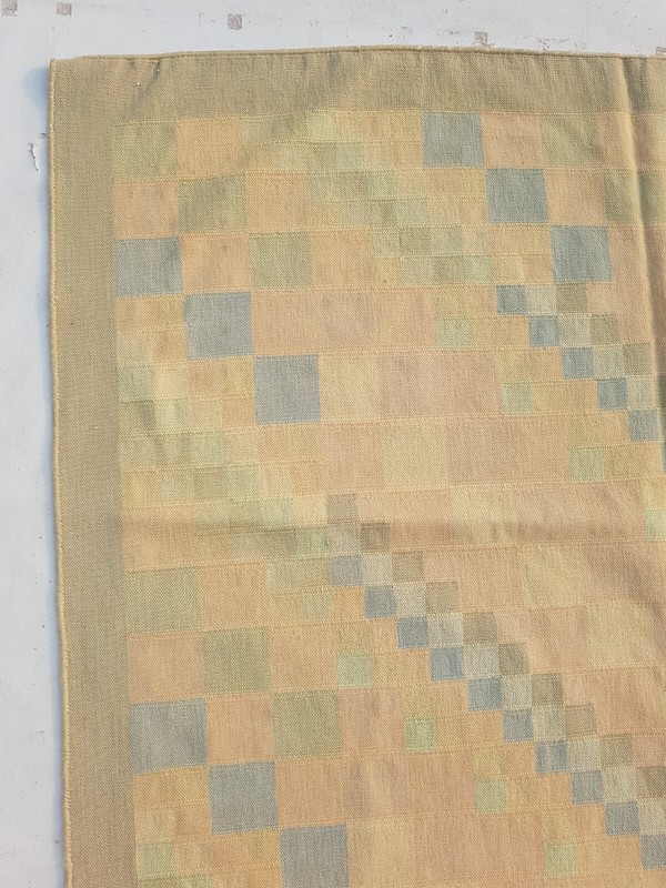 Vintage Traditional Handcrafted Geometric Kilim Rug for Home Décor 263x164 cm gallery